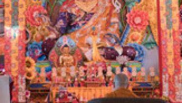 Tsog Offering, Consecration and Talk at Dakthok Monastery in Ladakh