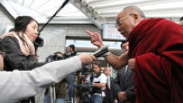 His Holiness the Dalai Lama in Arrives in Hiroshima, Japan